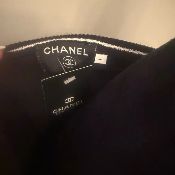 Black Sweater with Gold Accents - Picture 3 of 3